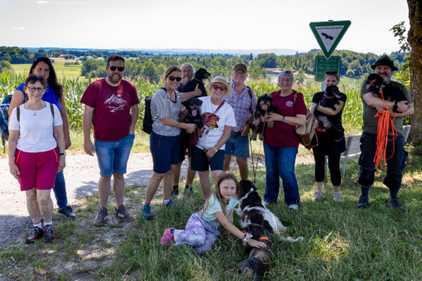 Dackelwanderung Fischgrillen