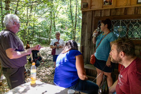 Dackelwanderung Fischgrillen